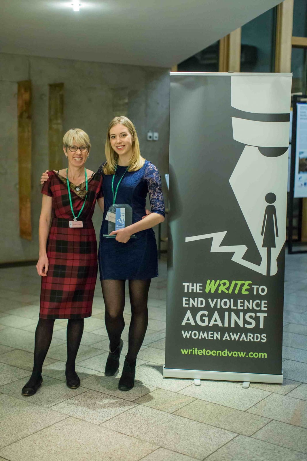 Best Blog Winner Elli Wilson and her mum