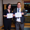 Caitlin Logan and David Thomson. Photo by Ben Glasgow