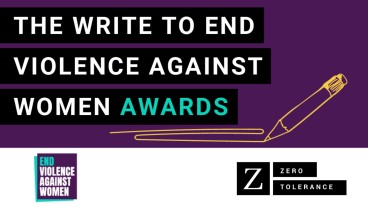 Launch of UK-wide Write To End Violence Against Women Awards for excellence in journalism, alongside new media guidelines